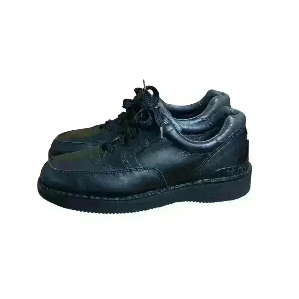 ROCKPORT Men’s Black Leather Walking Lace Up Comfort shoe size 9 - Picture 5 of 10